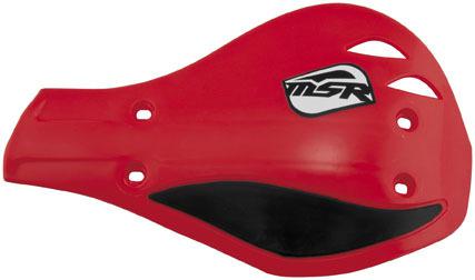 Msr evolution hand sheilds(pair,red,install to handlebar,for evolution handguard