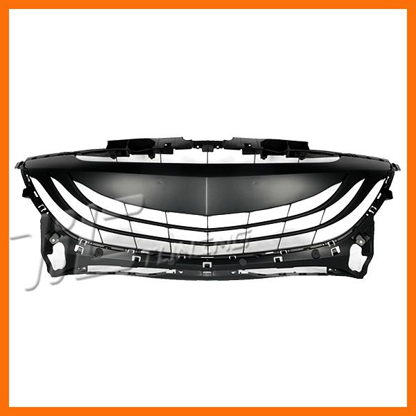 Front bumper grill replacement 10 mazda3 mazdaspeed3 turbo center hatchback 2.3l