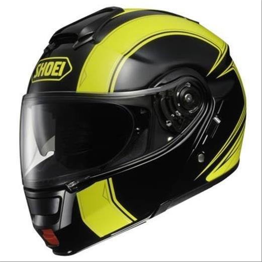 Shoei neotec borealis neotec borealis tc-3 yellow black m 57cm helmet free ship