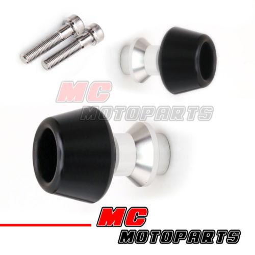 Silver protector swingarm spools kawasaki zzr600 07 08 09