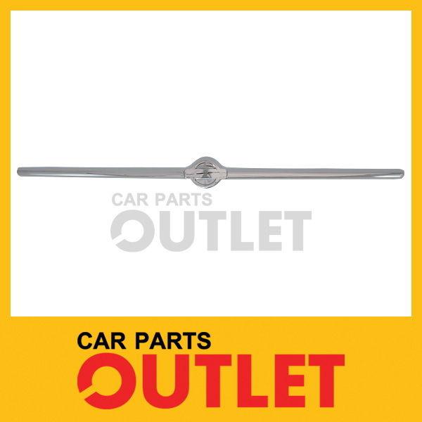 98 99 nissan altima front chrome bumper molding ni1044102 gle gxe grill moulding