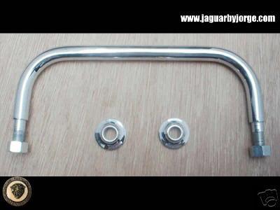 Jaguar xk-120 xk-140 passenger chromed grab handle