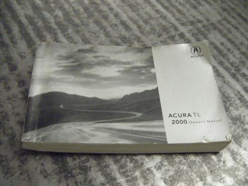 00 acura tl owners manual series 11396