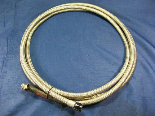 Nascar 11&#039;  goodridge stainless steel racing hose an-8    #603