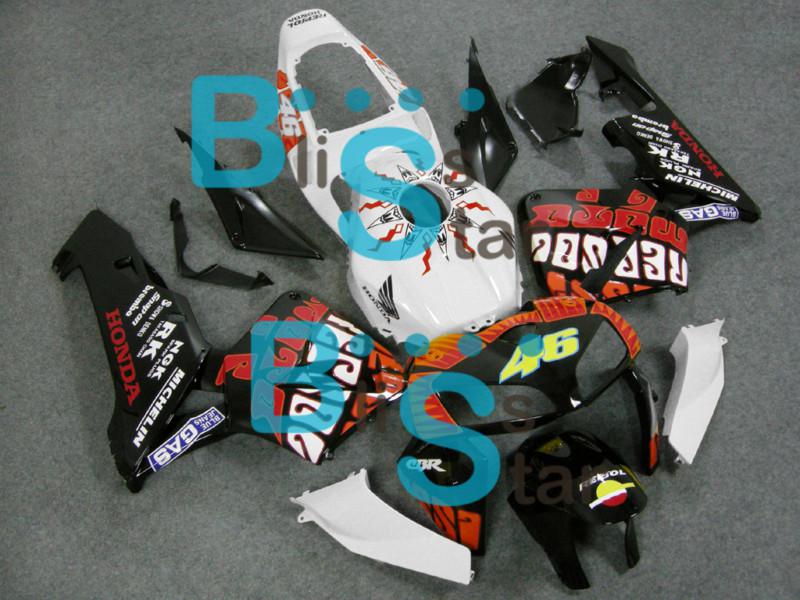 Injection plastic fairing bodywork fit cbr 600 rr cbr600rr 2005-2006 set 66 w8