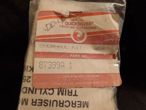 New old stock genuine quicksilver overhaul kit 87-399a1, marine engine, boat