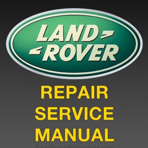 Landrover rangerover evoque 2011 2012 2013 2014 repair service workshop manual