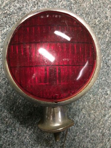 Vintage red lamp lights turn brake rat hot rod fire truck motorcycle u.s. 137