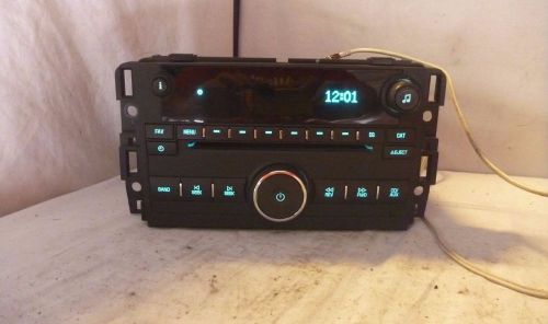 2009 2010 2011 2012 chevrolet traverse radio cd player aux 25941139 s0570