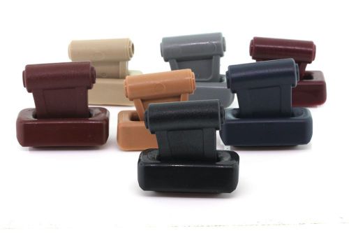 Sun visor clip set of 1 male &amp;  female any color w107 380sl 450sl 560sl 500sl mb