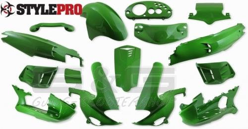 Panels fairings 15pcs kawa green for gilera runner