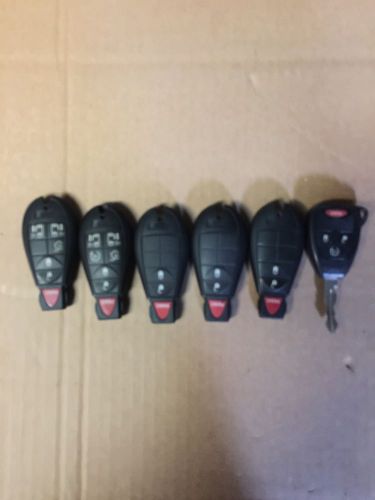 6 jeep dodge chrysler smart key key fob lot