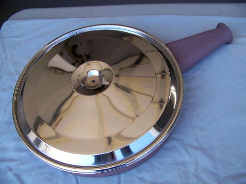 1965 66 67 impala caprice bel air chevelle ss air cleaner gm 396 427 chrome