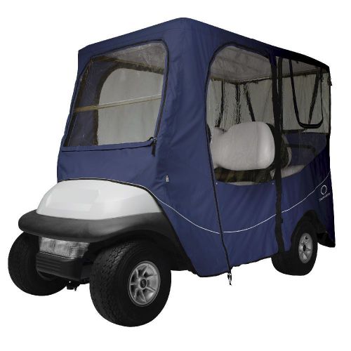 Dlx golf car enclosure long roof, navy - classic# 40-053-345501-00