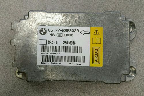 2005 bmw 545i airbag computer module srs unit center 6577693023 e60 e63