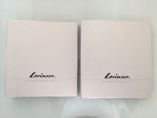 Mercedes benz lorinser general overview 2 binder set germany