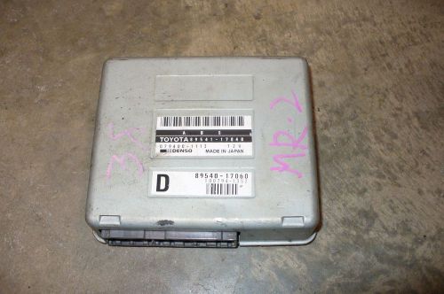 Abs control module mr2 sw20 jdm 3sgte 89541-17040 used untested