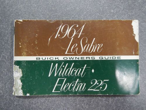 1964 buick lesabre wildcat electra 225 owners manual service guide book 64