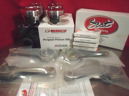 Scat rods wiseco pistons integra b18 b18a b18b ls k542m815ap 2-5394-1771-935-827