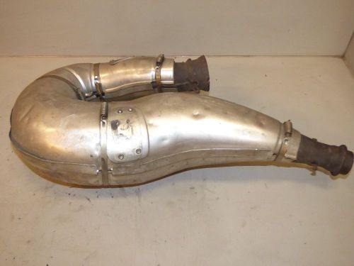 1a 2006 skidoo rev 800 exhaust pipe muffler expansion chamber heat shield cover