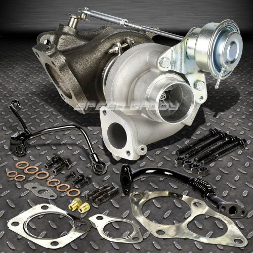 Td05h 16g 4g63 dsm a/r.70 360+hp billet compressor wheel turbo charger+wastegate