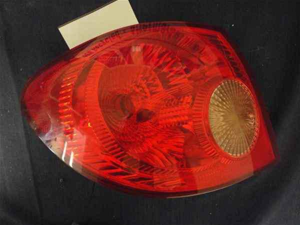 04-08 corolla lh tail light oem lkq