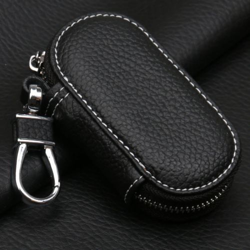 Genuine leather key cover case holder bag wallet for mercedes-benz