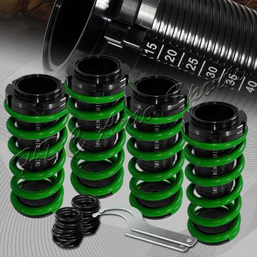 For 1990-2001 acura integra green suspension scale hi lower coilover springs kit