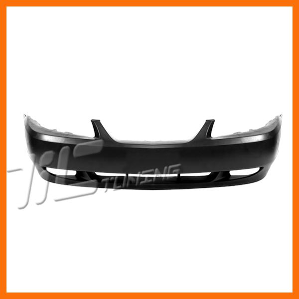 99-04 ford mustang gt front bumper cover black raw replacement facia