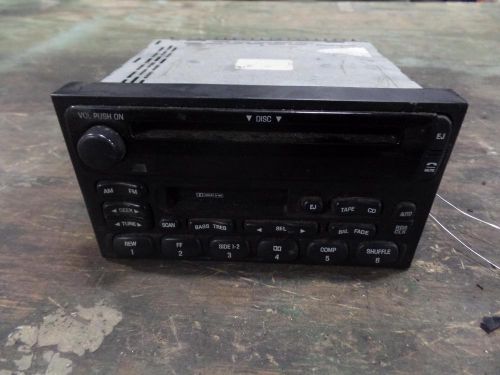 01 02 nissan quest  am-fm-cd-cassette