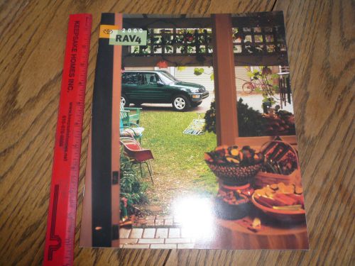 2000 toyota rav4 sales brochures - - vintage