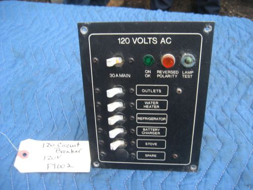 Circuit breaker panal 120v