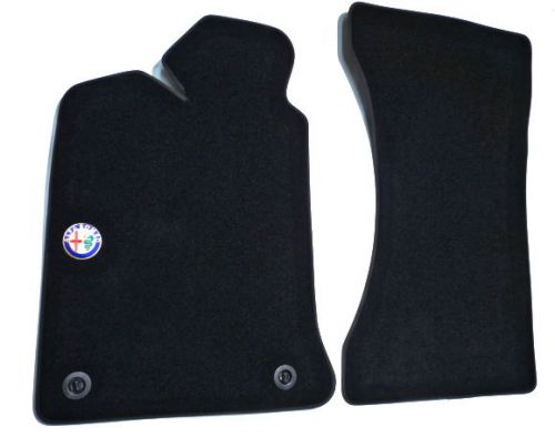 Ex stock - alfa romeo bertone gtv gtj 1970-76 vel. alfa floor mat set + nubuck