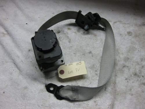 01-07 mercedes c230,240,280,lh front driver seat belt gray oem