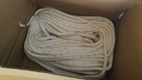 Bnib! new england ropes 1/2&#034; 200&#039; +  25&#039; 1/4&#034; chain lewmar windlass anchor rode