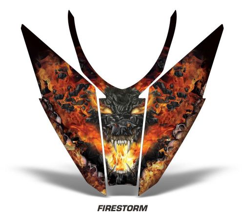 Arctic cat pro climb pro cross sled sticker decal hood graphic kit 2012 firestrm