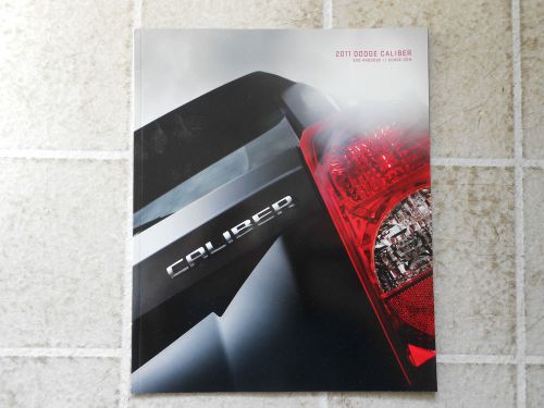 2011 dodge caliber brochure nice ! (great color pictures)