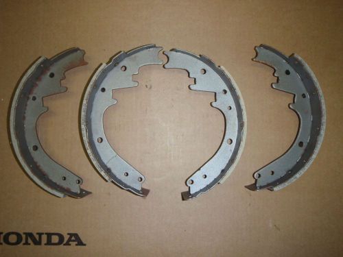 4 relined front brake shoes 55 56 57 hudson hornet 11 x 2 1/2 inch