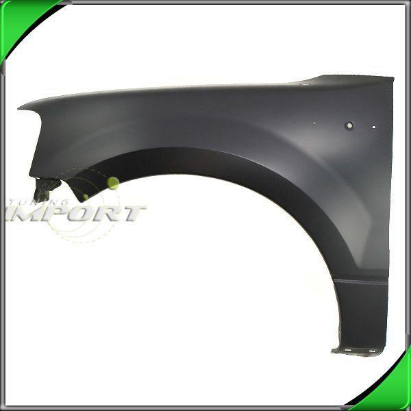 04-08 ford f150 driver side front fender fo1240231 primed for xl wo whl opng mld