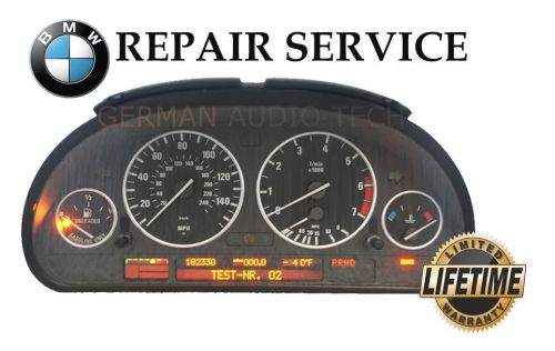 Bmw e53 x5 instrument speedometer cluster dash repair 2000 2001 02 03 04 05 2006