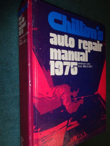 1968-1975 chevy ford camaro vette mustang++ shop manual 74 73 72 71 70