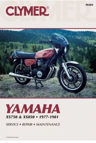 Clymer m404 service shop repair manual yamaha xs750 / 850 triples 77-81