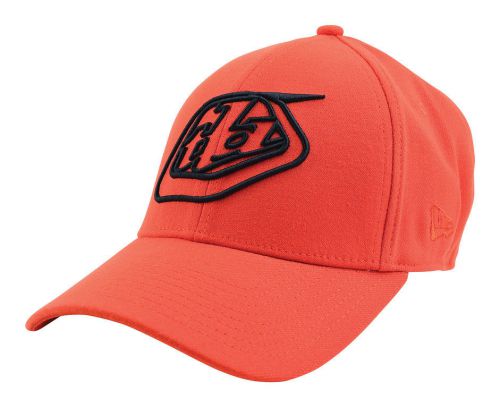 Troy lee designs shield mens fitted hat orange