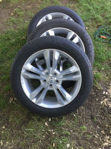 2014 2015 dodge durango wheels rims tires 19&#034; texas