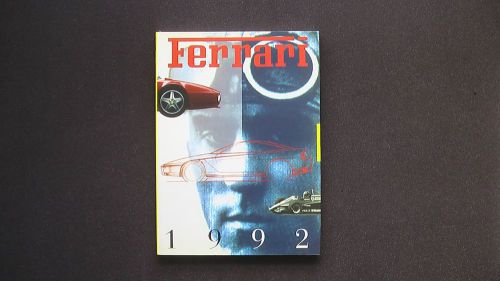 Ferrari yearbook 1992