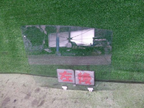 Nissan latio 2014 rear left door glass [5913430]