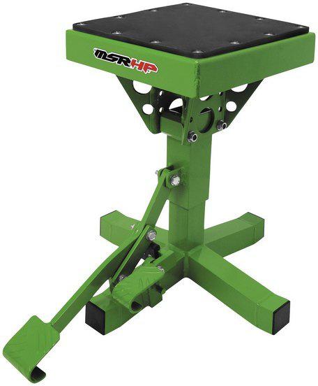 Msr msrhp adjustable pro lift stand aluminum  green