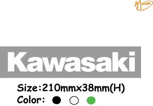 ~2 pcs kawasaki stickers reflective motorcycle stickers decals best present gift