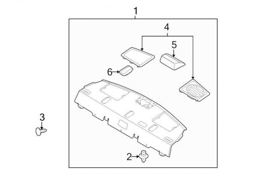 Ford oem  air bag module fl3z-18042d94-a image 7 fl3z18042d94a image 7