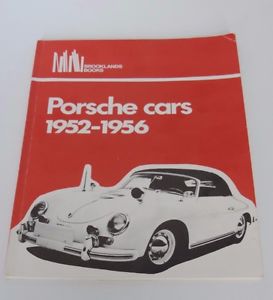 Porsche cars 1952 - 1956 brooklands books. r m clarke car book